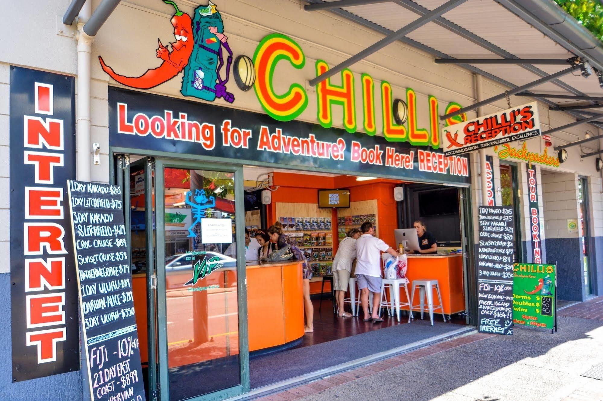 Chillis Backpackers Vandrerhjem Darwin Eksteriør bilde